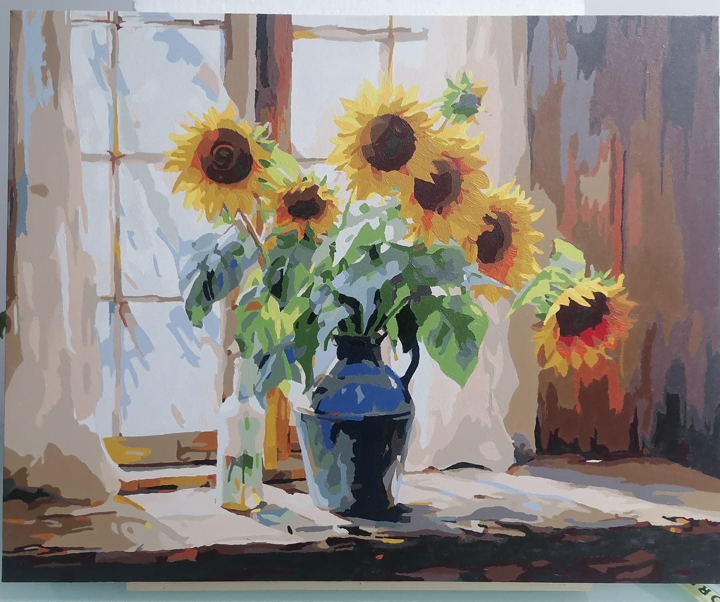 Customer photo review of Sunflowers Window Light