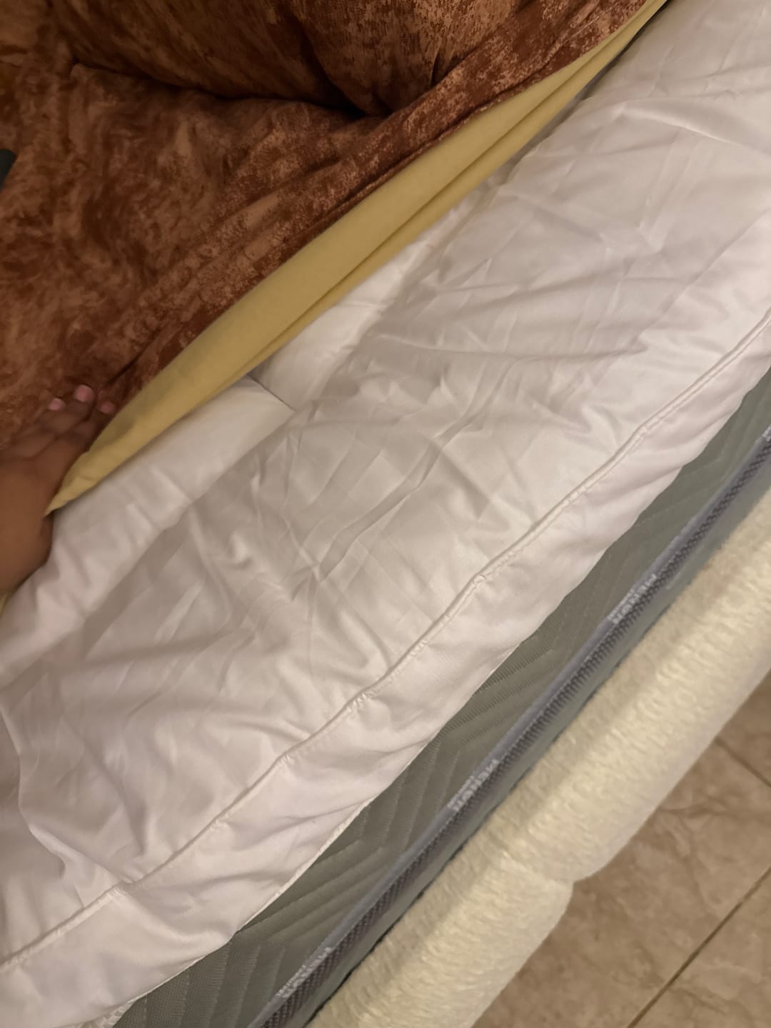 Customer photo review of Fiber Topper Mattress