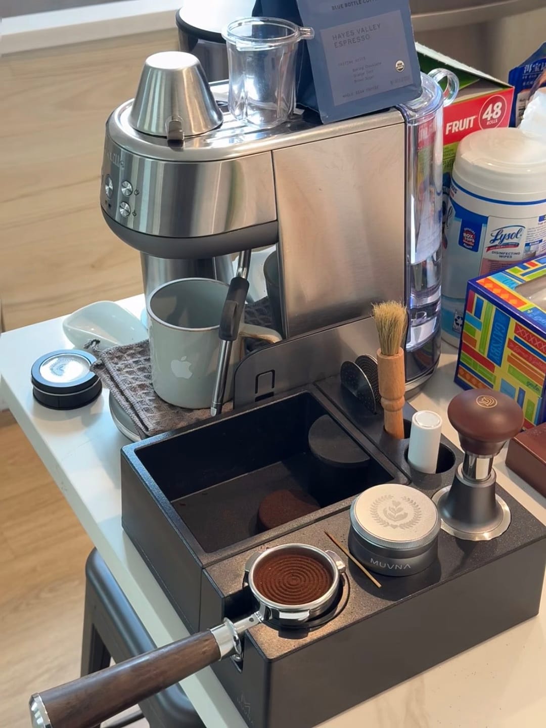 Customer photo review of Espresso Machine Cleaner Descaler Tablets (100 Tablets)