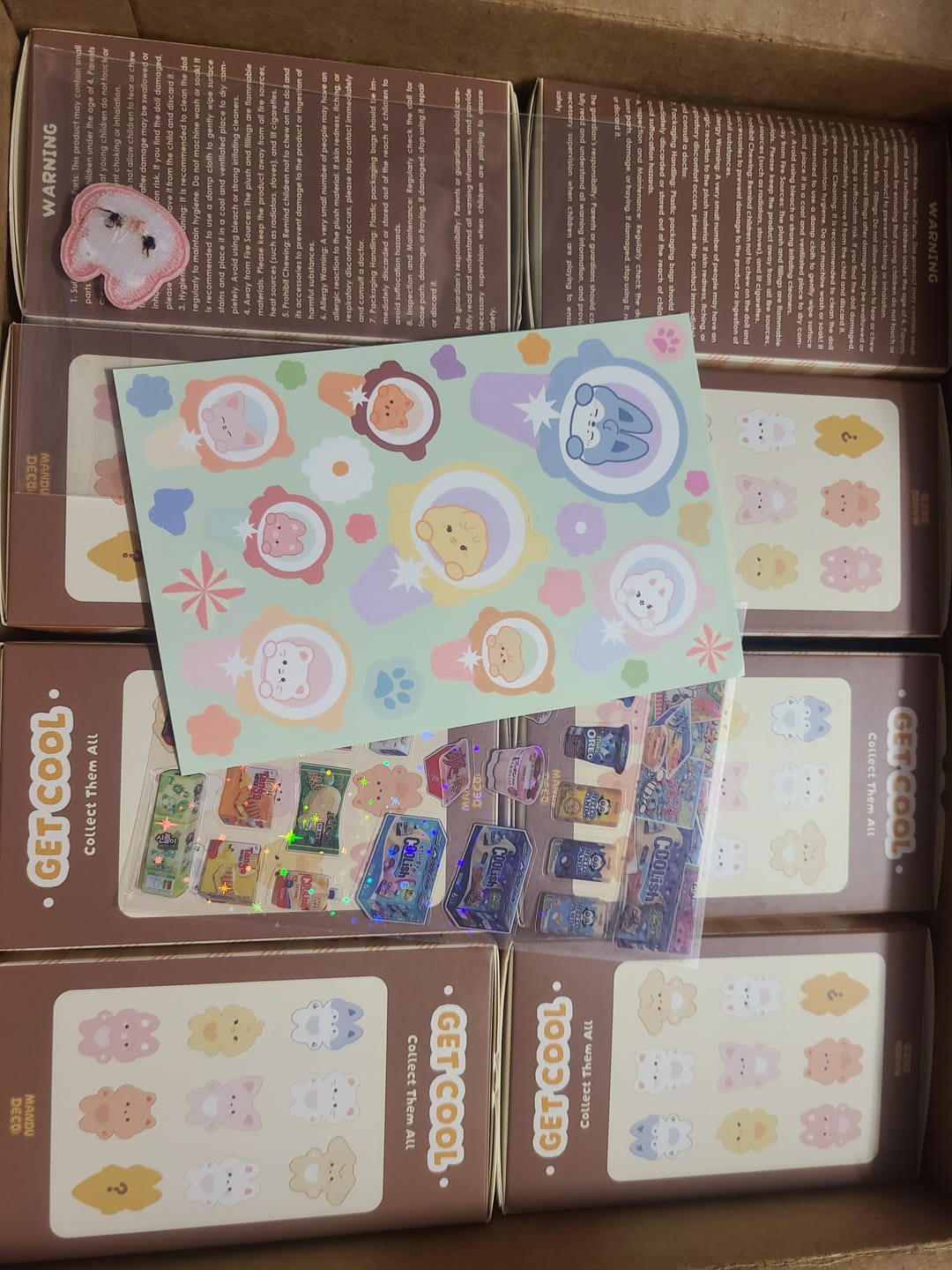Customer photo review of MINI SKZOO 10CM PLUSH BLIND BOX