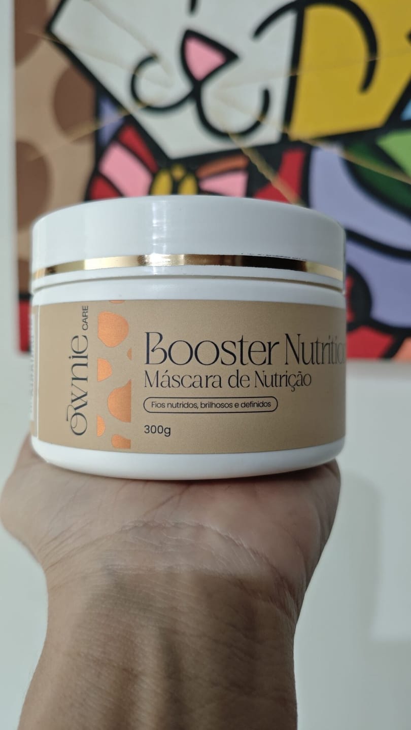 Customer photo review of Máscara Booster Ownie - Nutrition