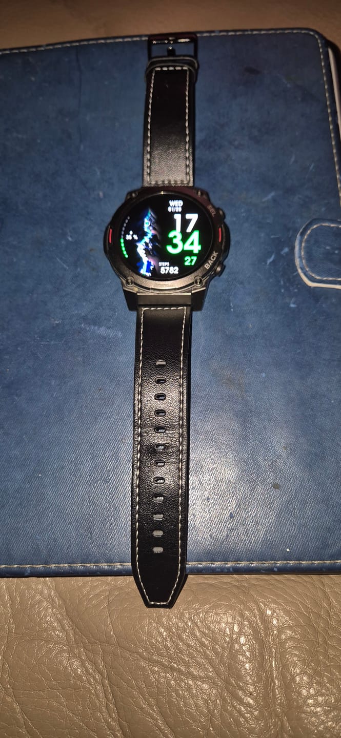 Customer photo review of Black Leather Loop