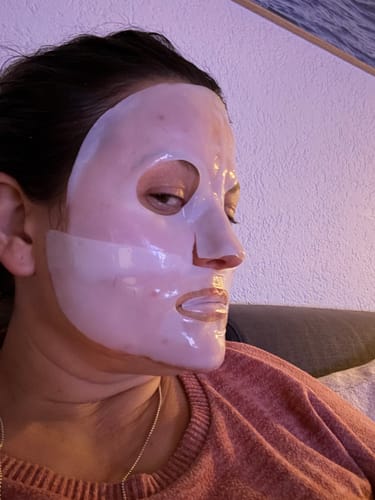 Customer photo review of Bio-Kollagen Gesichtsmaske