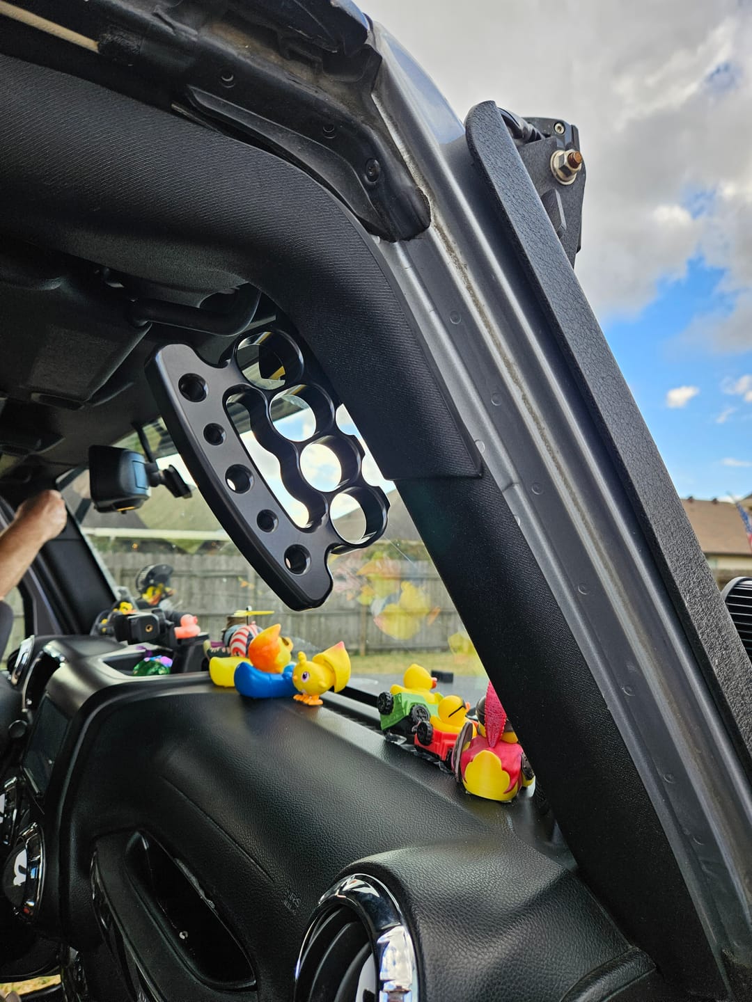 Customer photo review of Handles & Mirror Package for 2007-2018 Jeep Wrangler JK - CMM Offroad