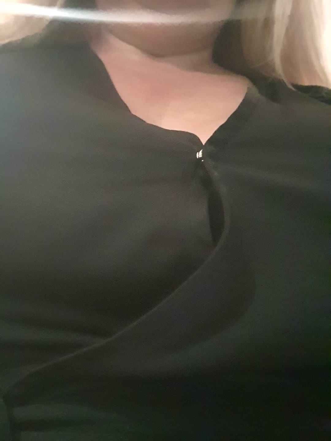 Customer photo review of Loulou Maxi Dress In Black Satin