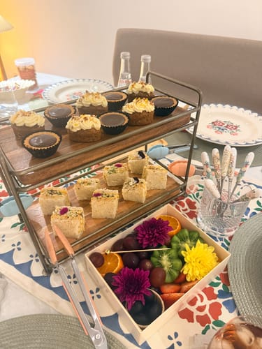 Customer photo review of Mini Hazelnut Chocolate Cream Cheese Tarts