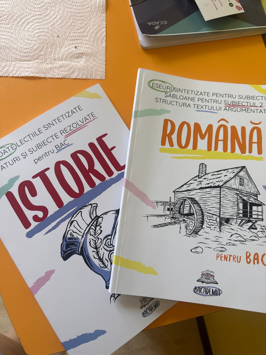 Customer photo review of Pachet Bacalaureat (Română + Istorie) Bacademia