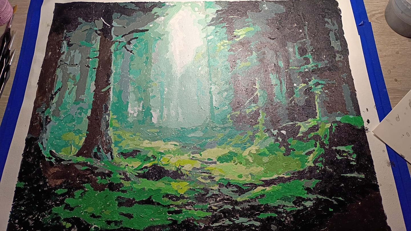 Customer photo review of Misty Forest