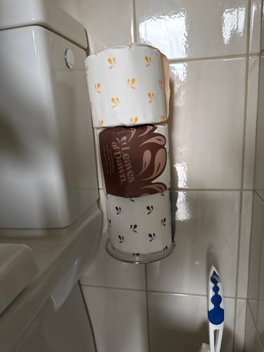 Customer photo review of 100% Bamboo Toilet Paper - 4 ply - 30 meters