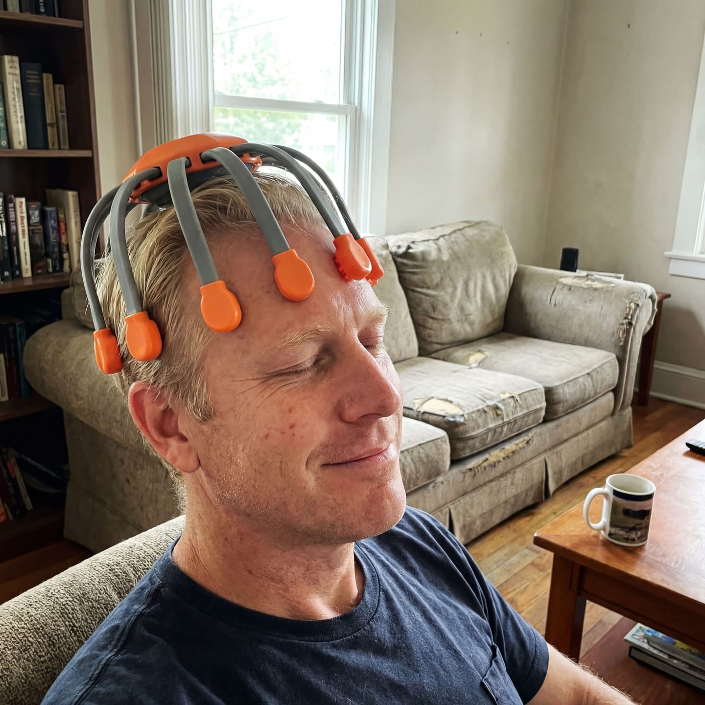 Customer photo review of Head Massager for Migraine Relief