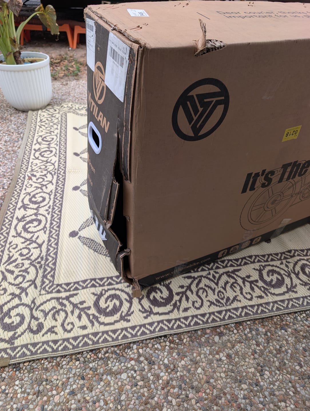 Customer photo review of Shipping Protection