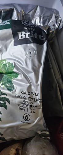 Customer photo review of Café Britt Valdivia Café de Tres Ríos Molido