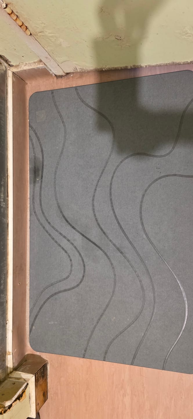 Customer photo review of GLASSGUARD™ Quick Dry Stone Bath Mat