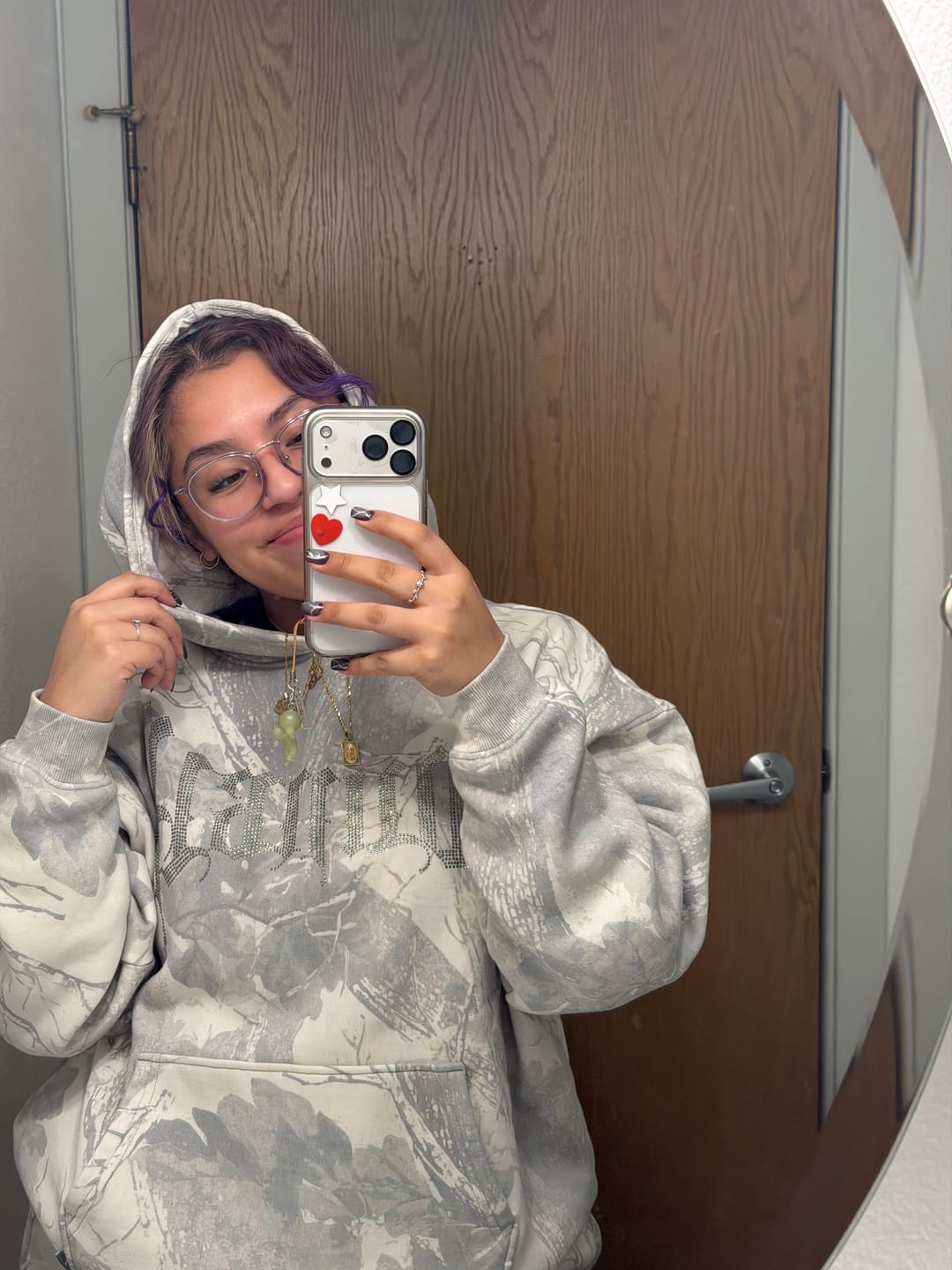 Customer photo review of W5168 - Camo Bling Hoodie
