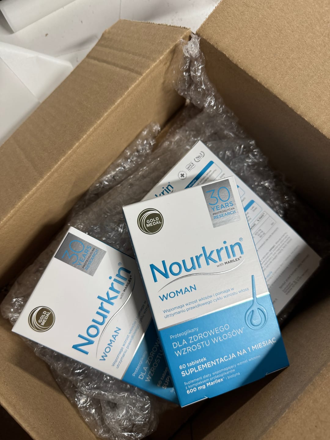 Customer photo review of Suplement diety Nourkrin® Woman