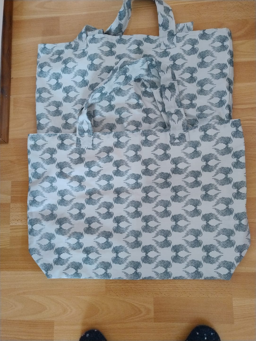 Customer photo review of Angel Wings Polycotton Fabric