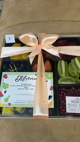 Customer photo review of Borneo Island Fruit Platter (L)