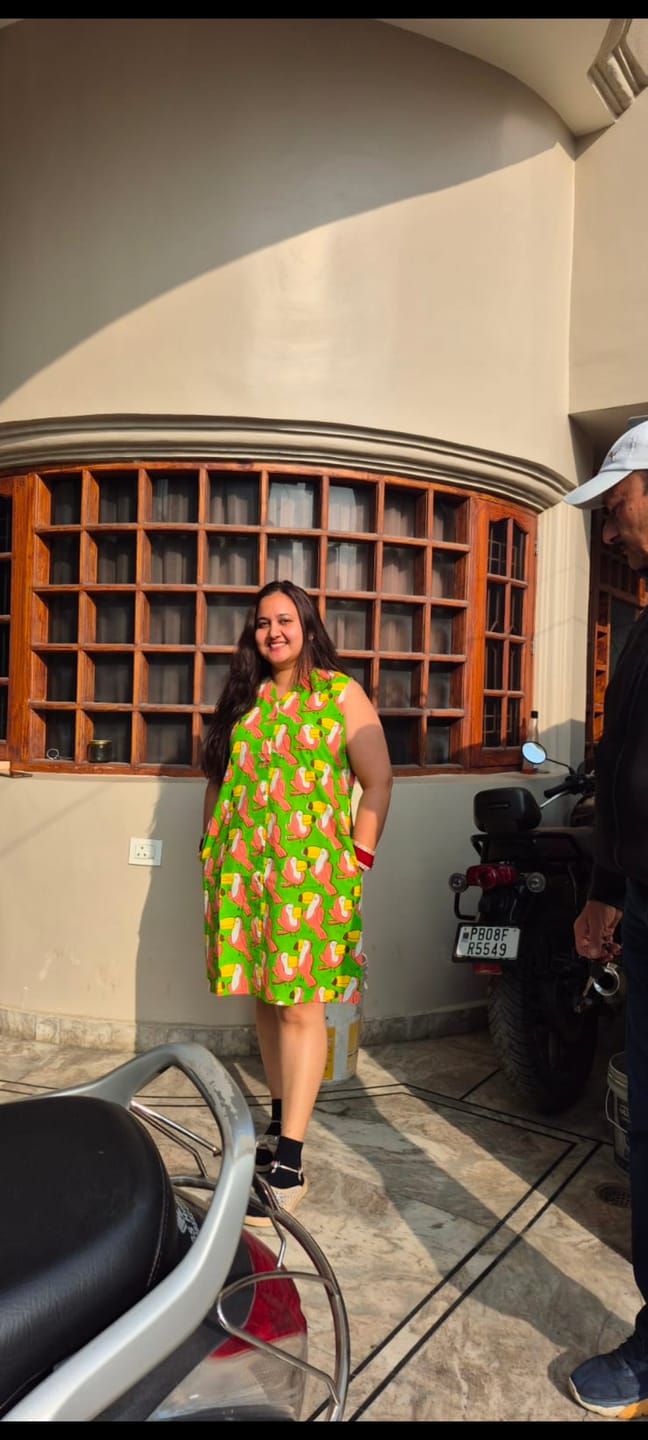 Customer photo review of Toucan The Rachel Green Dress