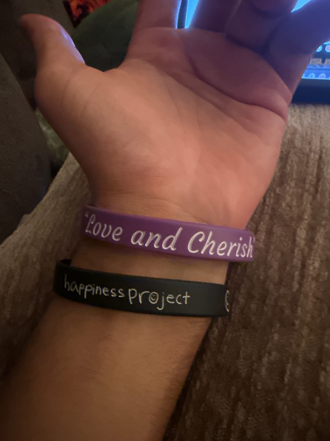 Customer photo review of MHM Wristbands (3-Pack)