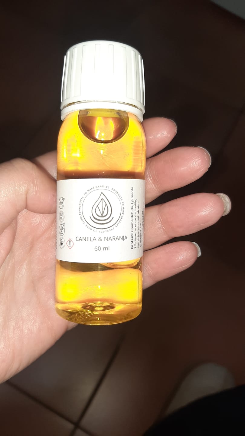 Customer photo review of Fragancia CANELA & NARANJA