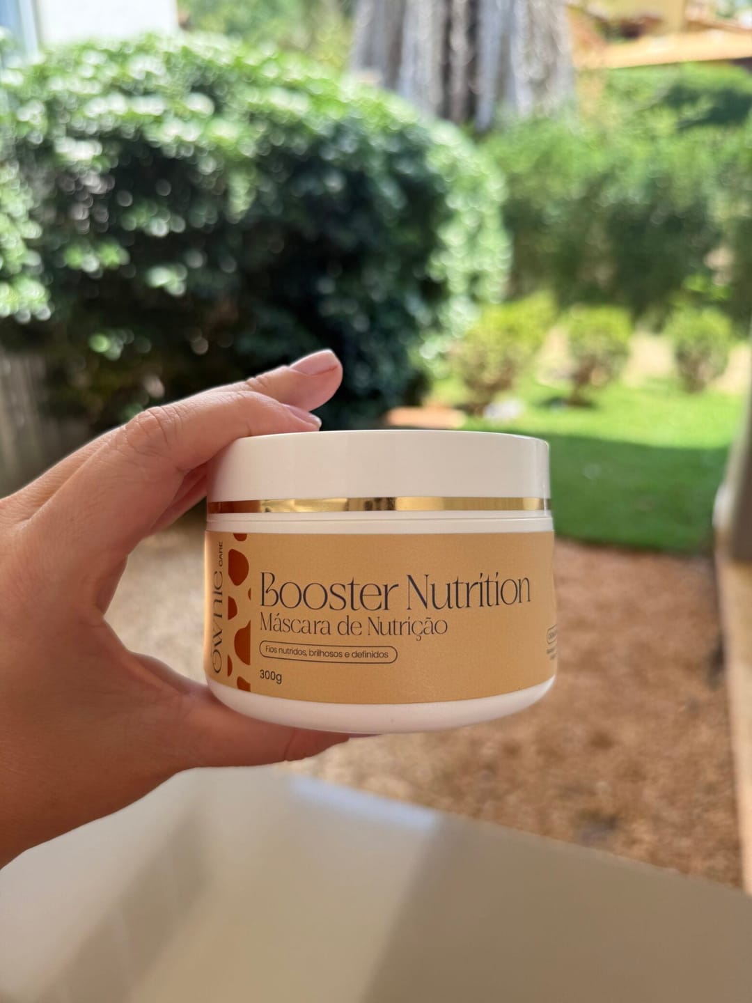 Customer photo review of Máscara Booster Ownie - Nutrition