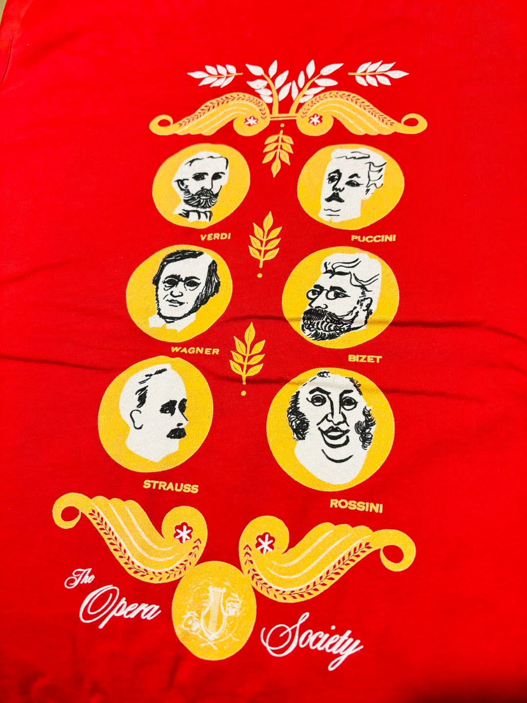 Customer photo review of The Opera Society T-Shirt
