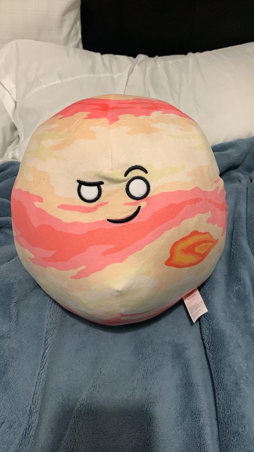 Customer photo review of The SolarBalls Jupiter Plush