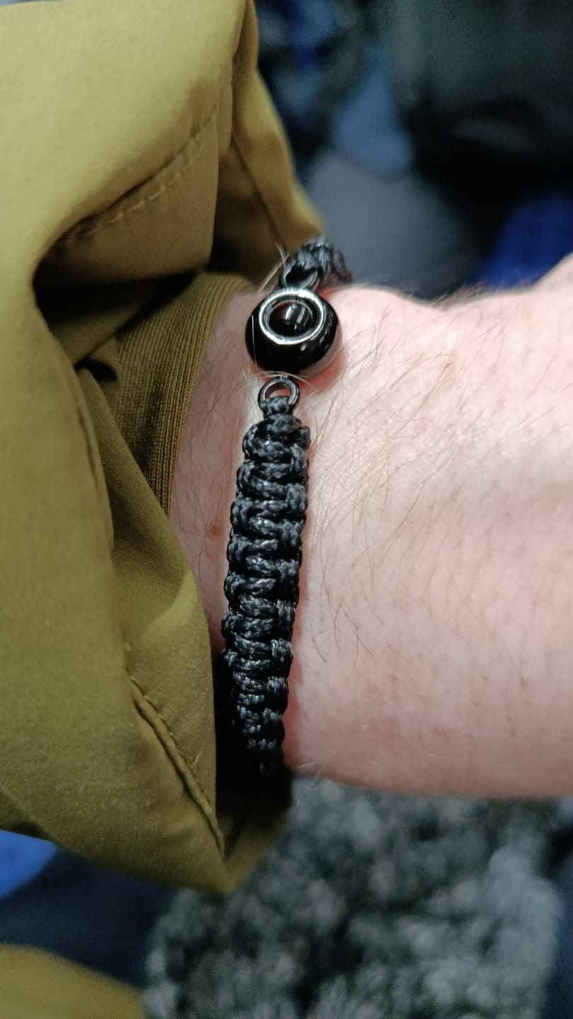 Customer photo review of Personalisiertes Armband mit Foto