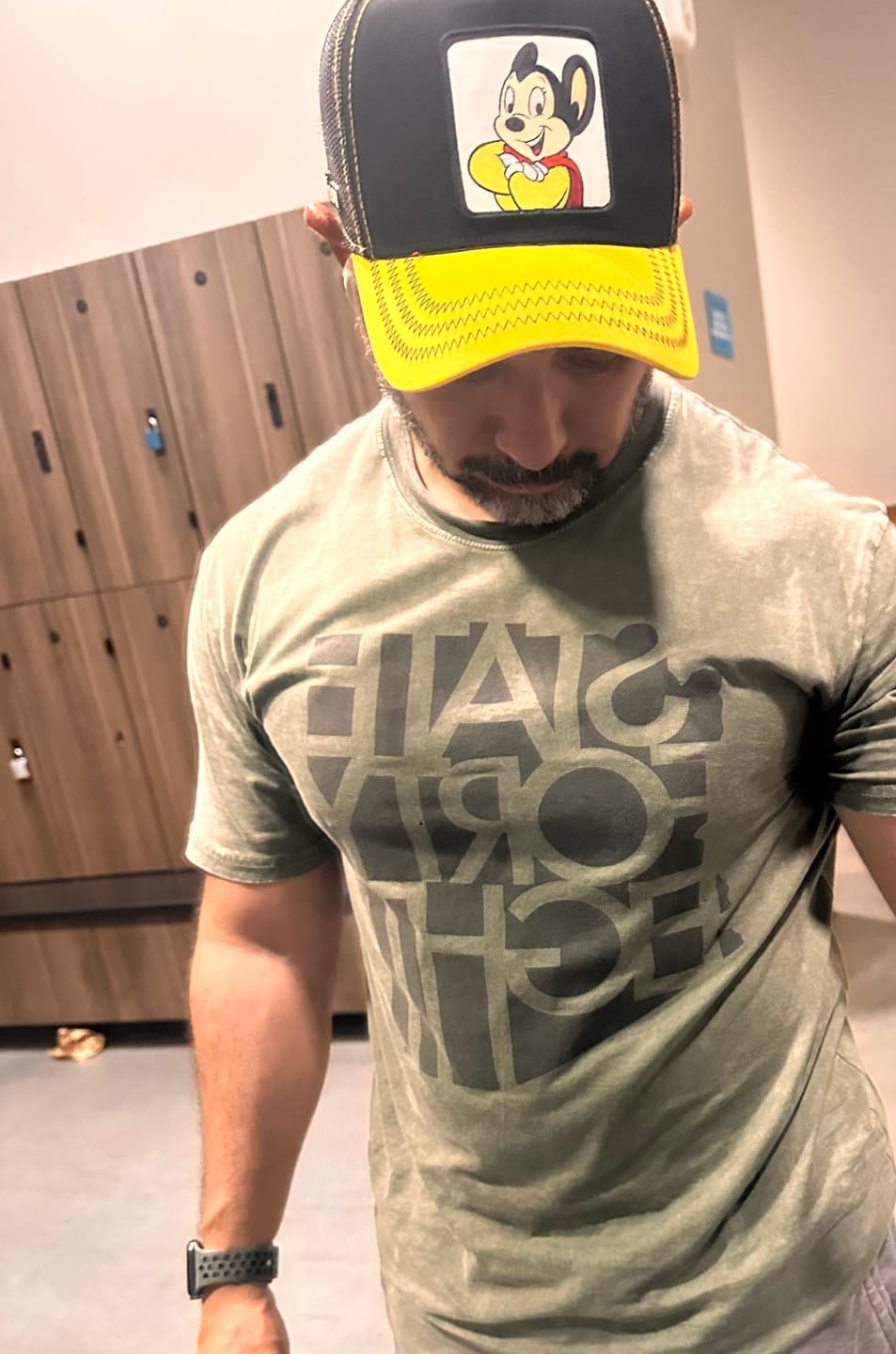 Customer photo review of OVERLORD X Mighty Mouse: Mighty Mouse Trucker Cap