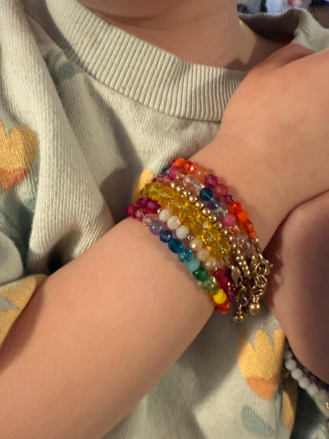 Customer photo review of PINNERS Bracelet (4MM beads) - DOORBUSTER
