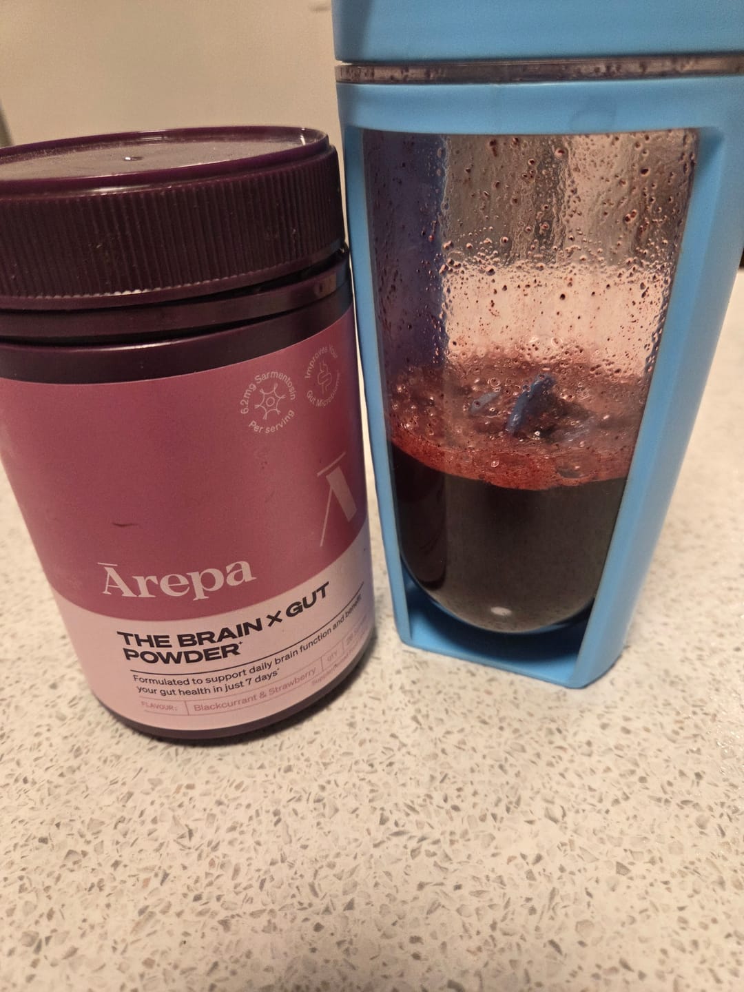 Customer photo review of The Brain x Gut Powder⁺
