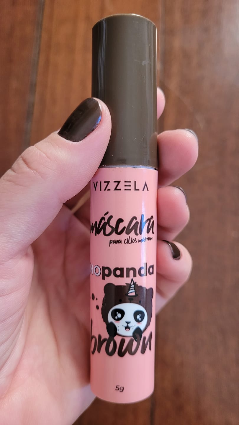 Customer photo review of Máscara No Panda Brown Vizzela - Marrom