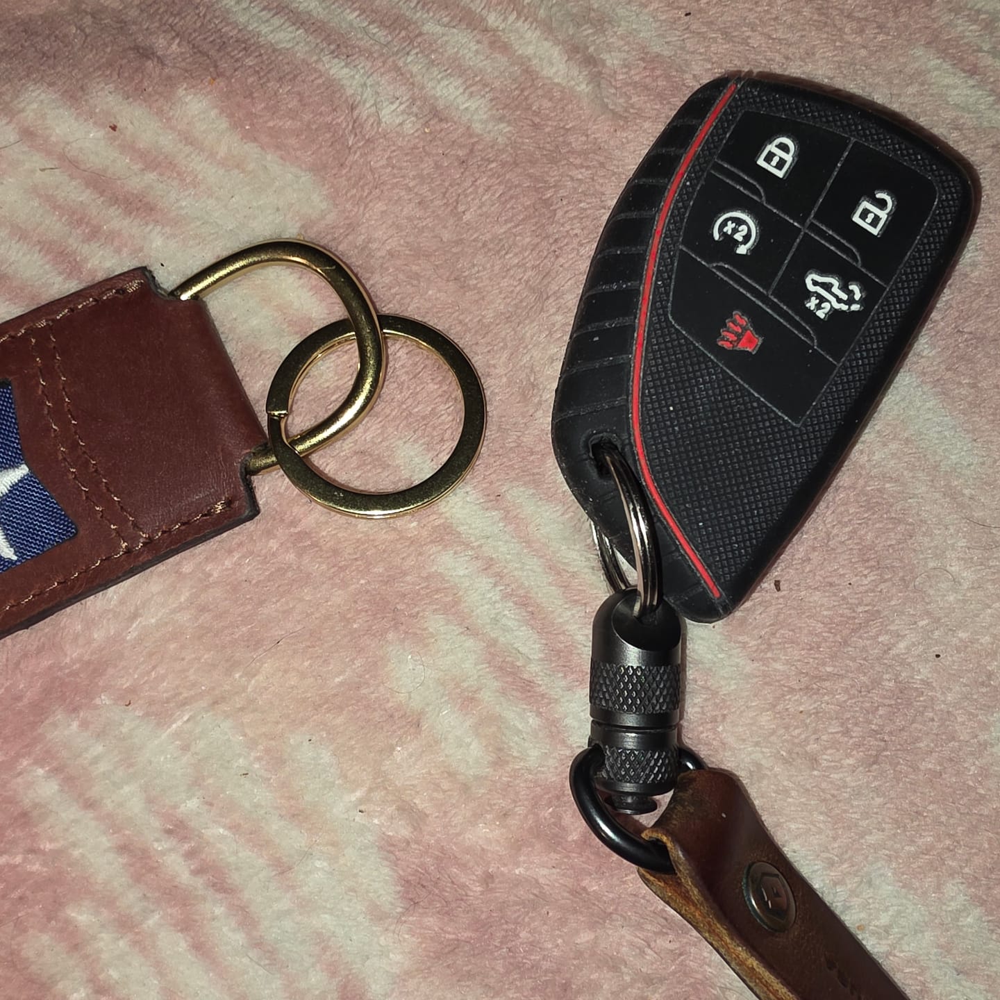 Customer photo review of Liberty Key Ring