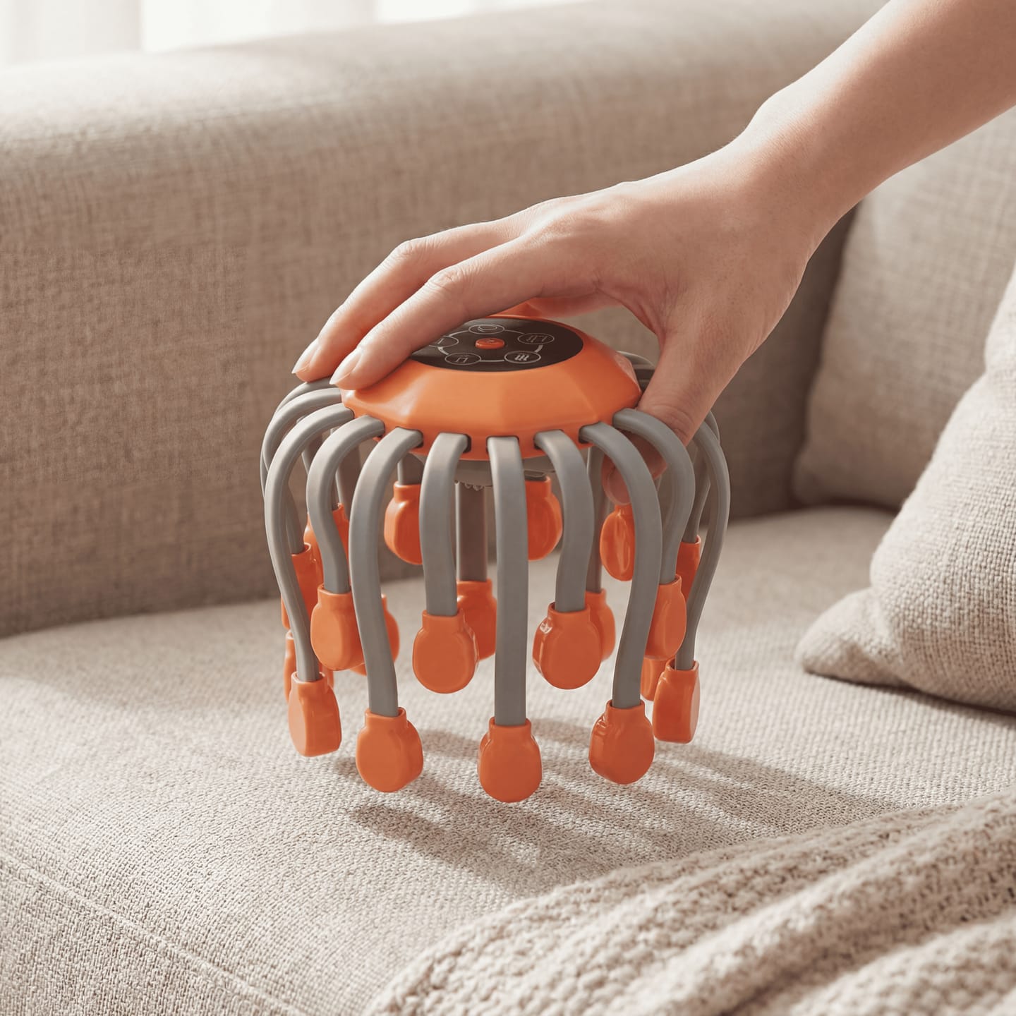 Customer photo review of Head Massager for Migraine Relief