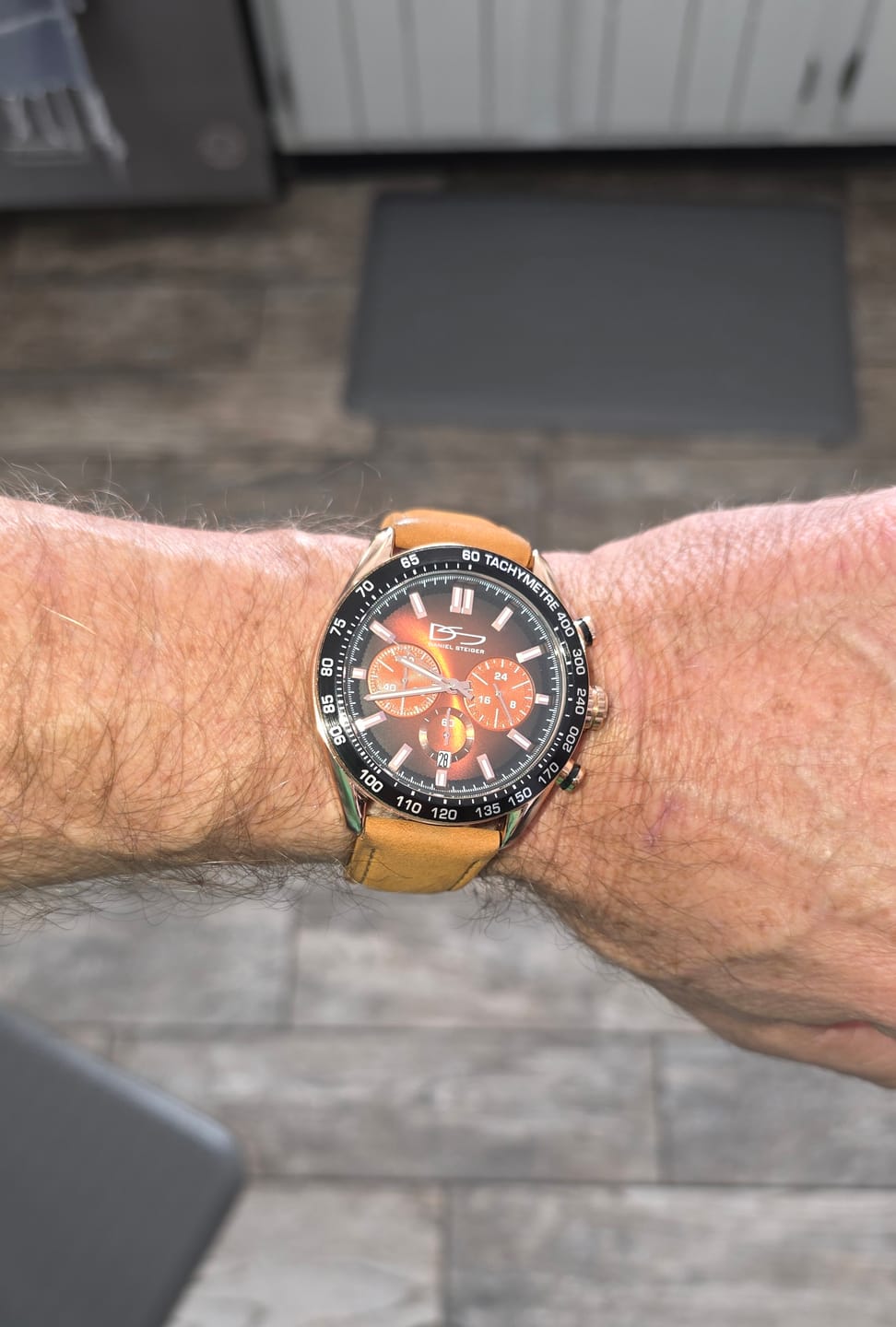 Customer photo review of Desert Shadow Men's Watch