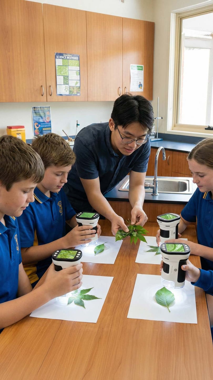 Customer photo review of The Digital WonderScope™ – For Schools & Learning Programs
