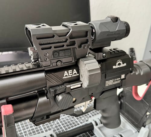 Customer photo review of Vector Optics SCMF-35 Maverick-IV 3x22 Magnifier Mini