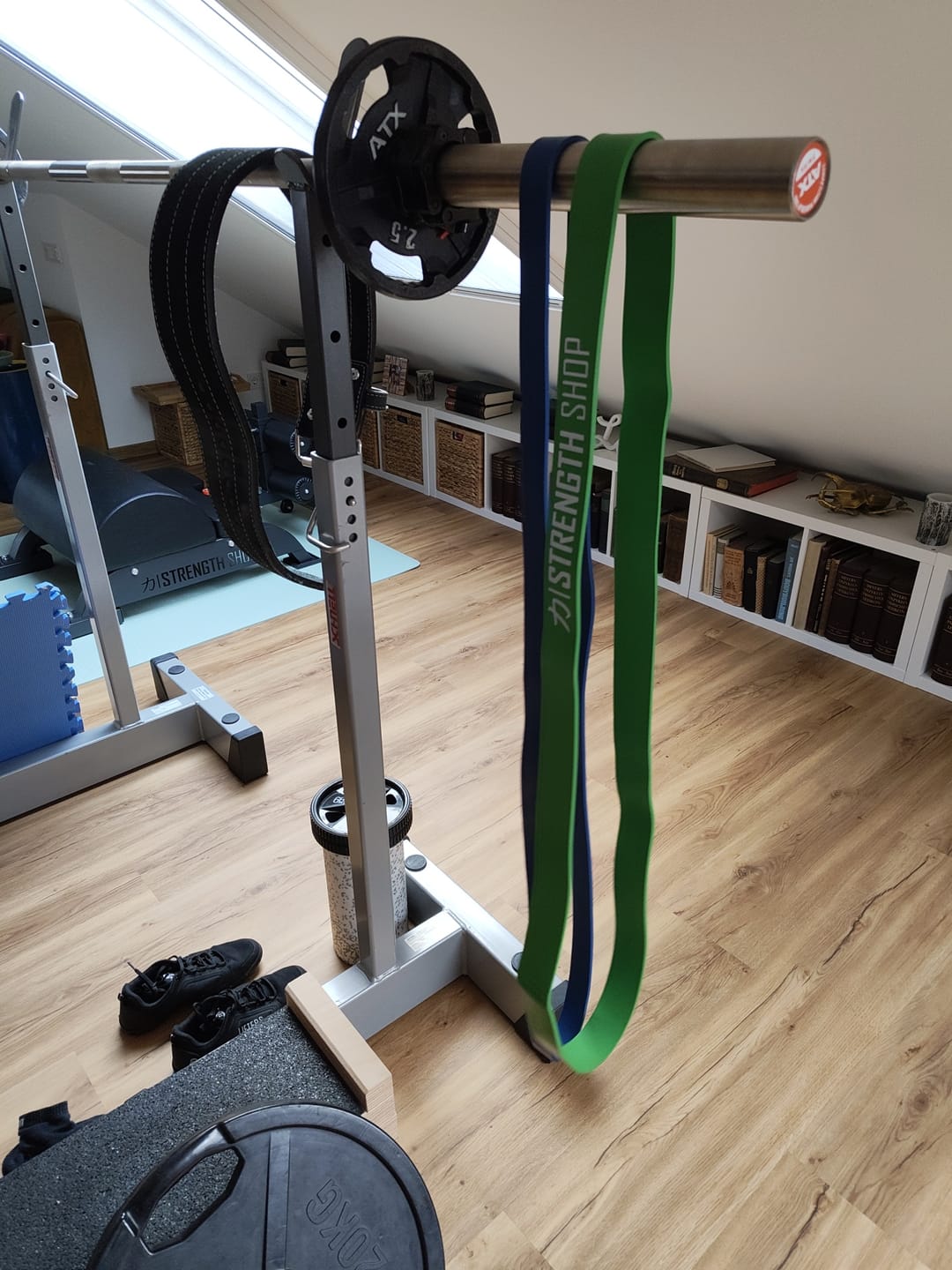 Customer photo review of Premium Latex Resistance Bands, 104CM