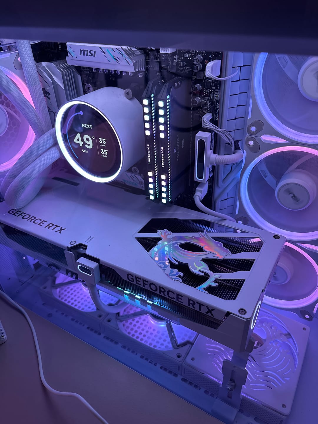 Customer photo review of AsiaHorse Hydrus ARGB PSU Uzatma Kablosu