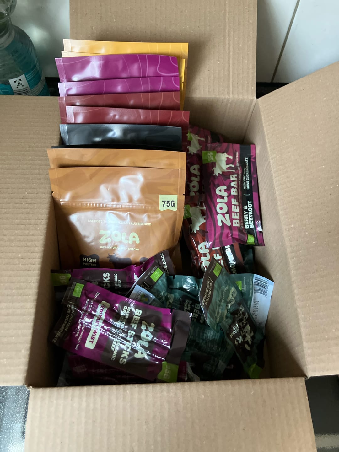 Customer photo review of Beef Bar Probierpaket BIO