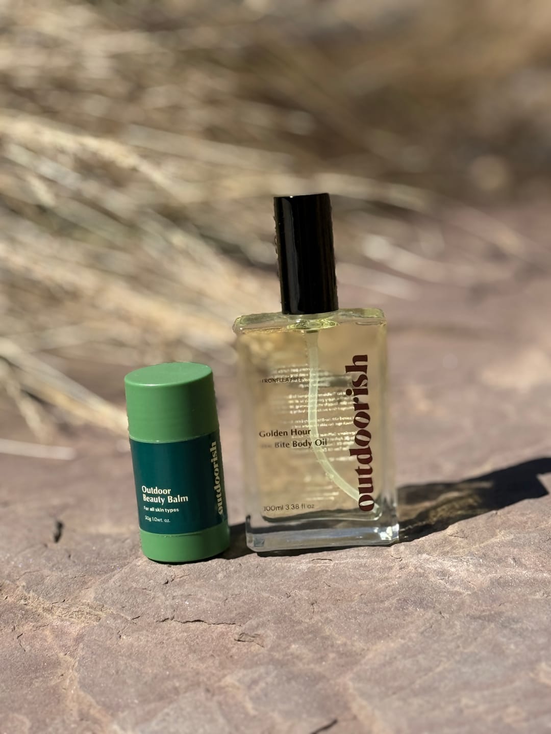 Customer photo review of Golden Hour Outdoor Body Oil