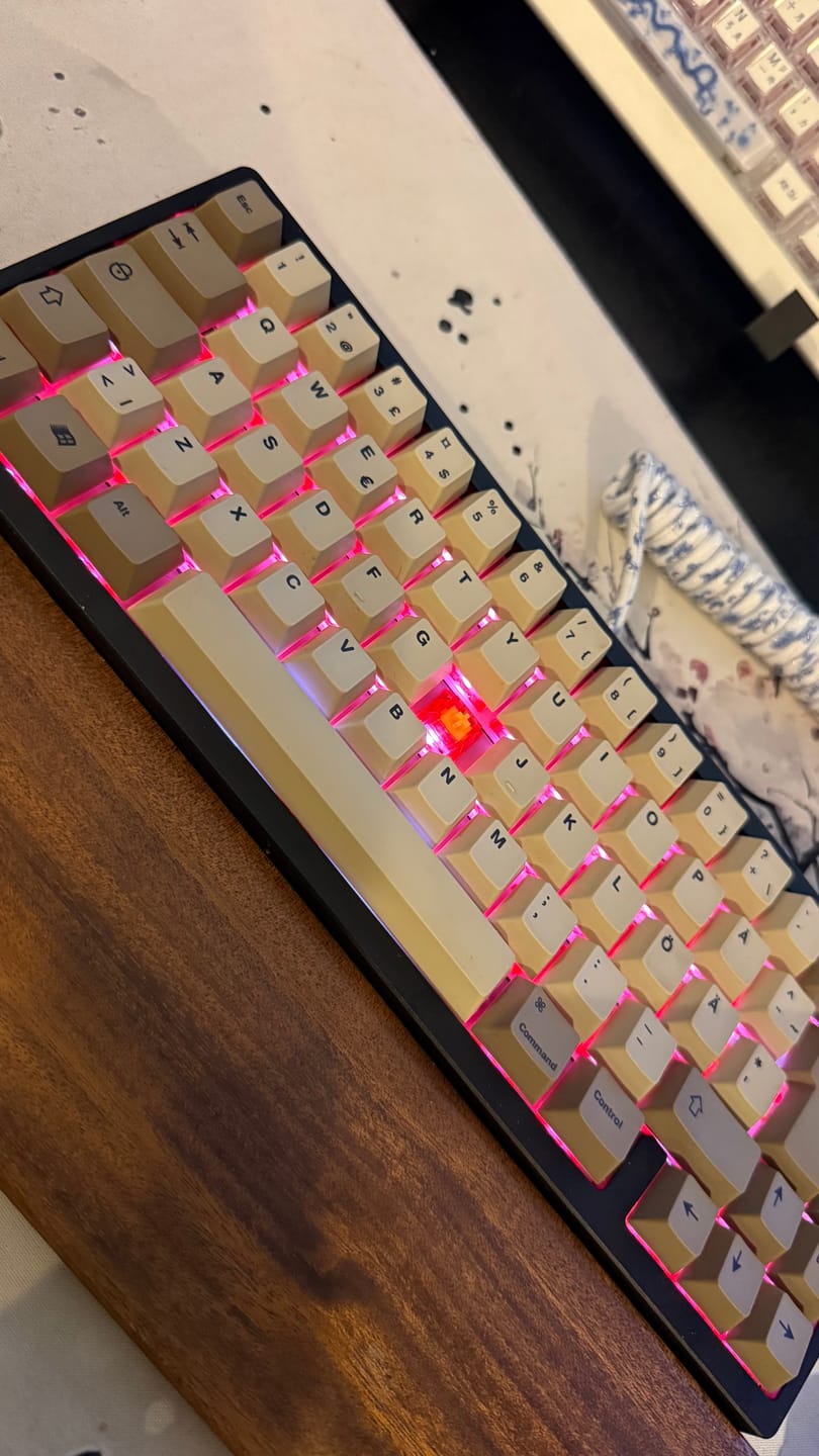 Customer photo review of KEYGEEK Y2 LINEAR SWITCH FACTORY LUBED (10PCS)