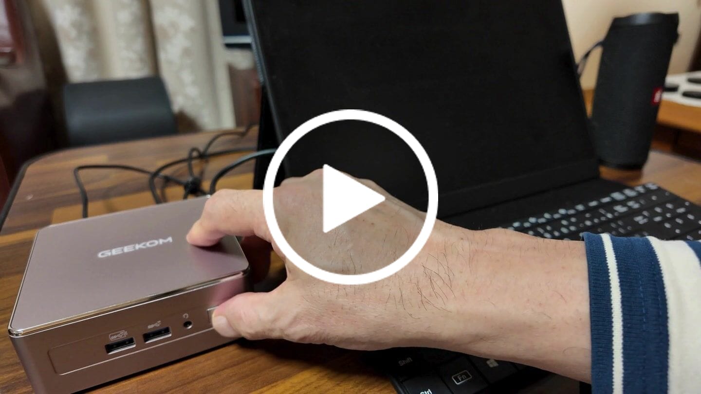 Customer video review of 日本限定 GEEKOM A5 2025エディション ミニPC AMD Ryzen R5-7430U/R7-5825U
