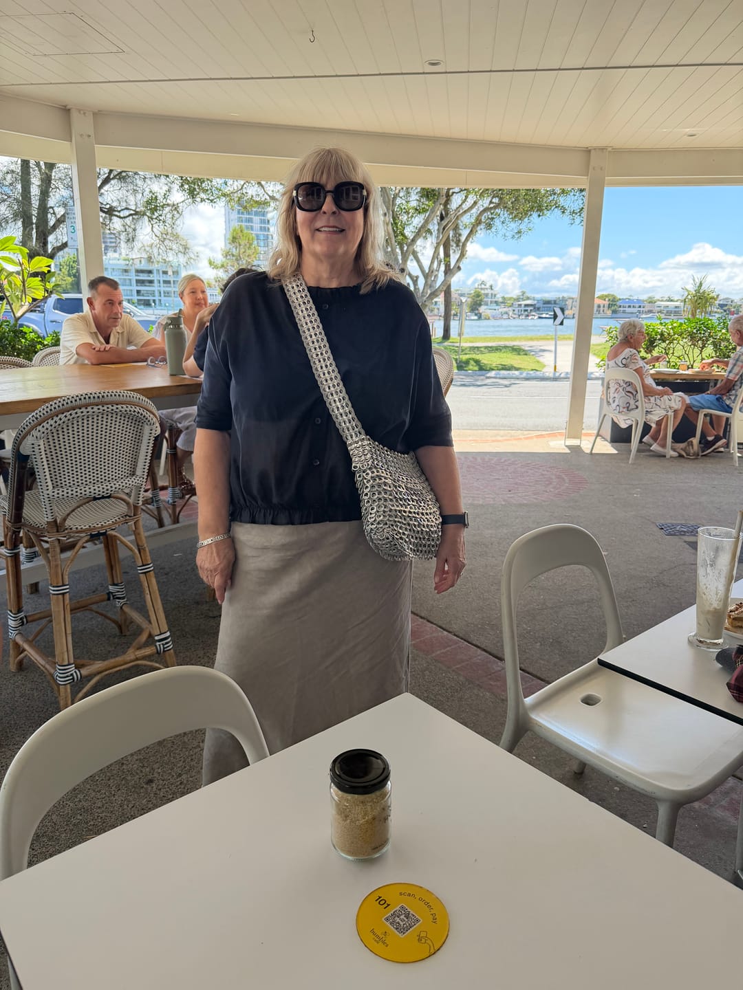 Customer photo review of Anna Maxi Skirt