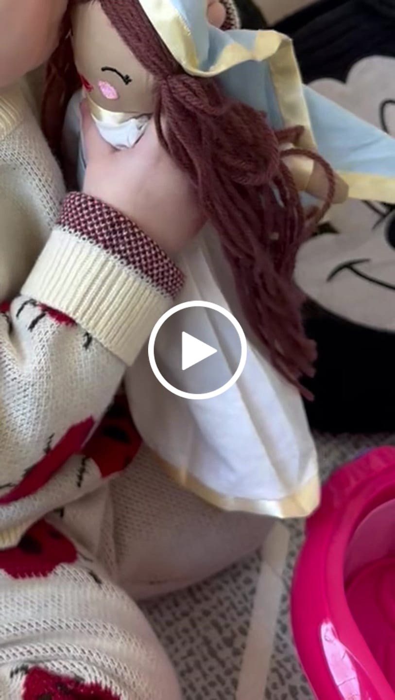 Customer video review of Blessed Mother Rag Doll