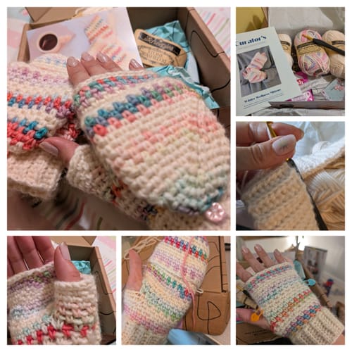 Customer photo review of Curate Crochet Box - Monthly Subscription