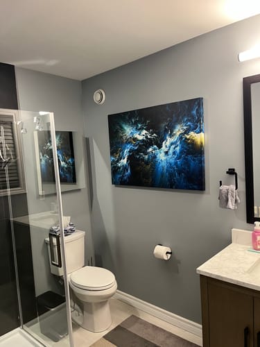 Customer photo review of THUNDER STORM CANVAS