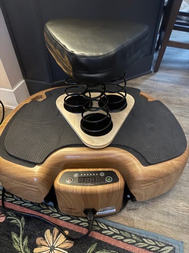 Customer photo review of Hunkerin Stool Cushion (Pre-Order)