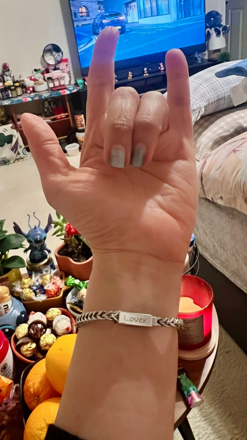 Customer photo review of 4mm Franco Link Bracelet