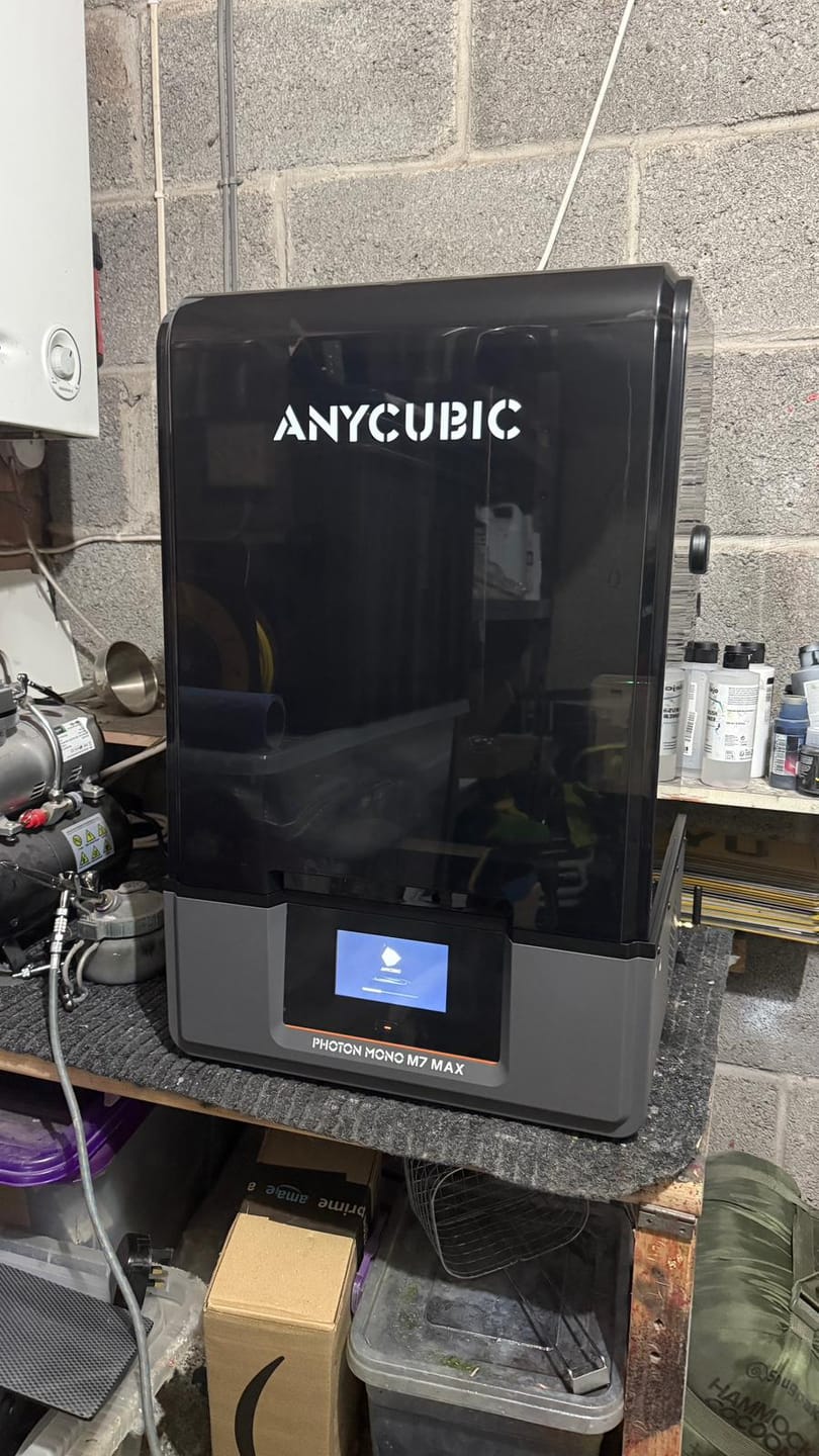 Customer photo review of Anycubic Photon Mono M7 Max